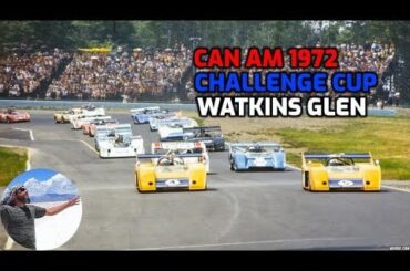 footage about the race at Watkins Glen year 1972 challenge cup Can Am