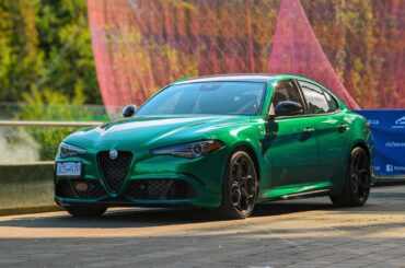 My 23 Alfa Romeo Giulia Quadrifoglio, enjoying the morning sun.