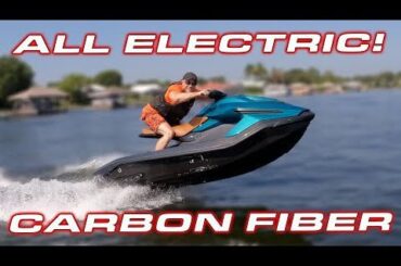 FIRST ELECTRIC JET SKI vs MY SEA DOO? * Taiga Orca Carbon Fiber Personal Water Craft Review