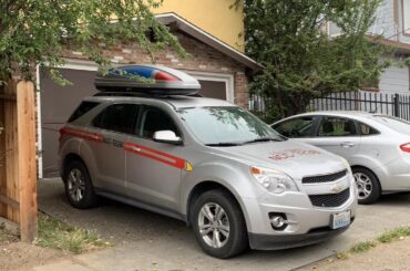 USS [Chevrolet Equinox] - “Warp factor 6! Arby’s closes in 10 minutes.”