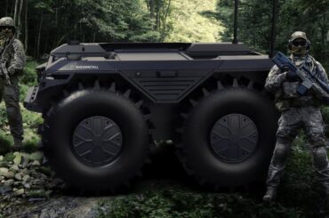 Rheinmetall Mission Master CXT, Hybrid Diesel/electric autonomous military support vehicle