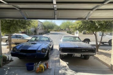 Somehow even in 105°F heat, no more overheating on the 68 Charger or 454-swapped 78 Camaro Z28