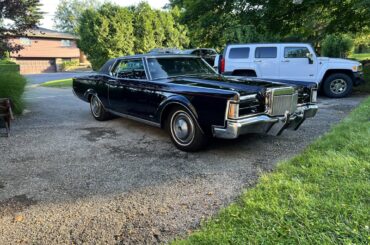 My all-original 1971 Lincoln Continental Mark III with 54,000 original miles.