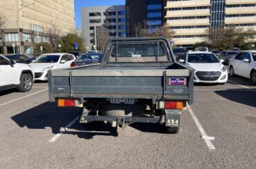 Toyota Hilux with Guy Fieri for President sticker