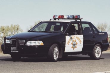 1999 Volvo S70 dressed up in California Highway Patrol gear