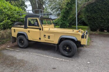 South African Land Rover 110 V8 Station Wagon (pre Defender) powered by a BMW M52 2.8L engine