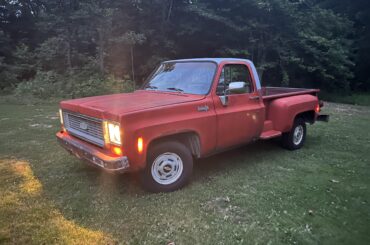 Just picked up this 73 c10 step side with a 250 6 cylinder any suggestions on a name Or what I should do to it?