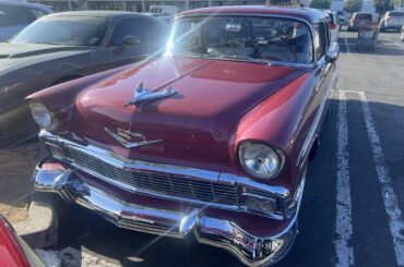 had the pleasure of speaking to the owner of this 1956 chevy nomad (bel air trim) owner