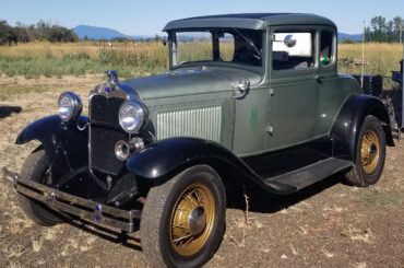 My 1930 Ford Model A coupe, Grandfathers first car.