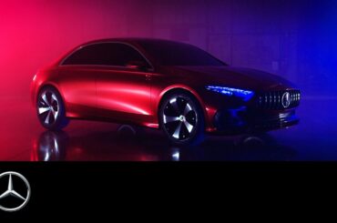 Concept A Sedan Design – Trailer – Mercedes-Benz original