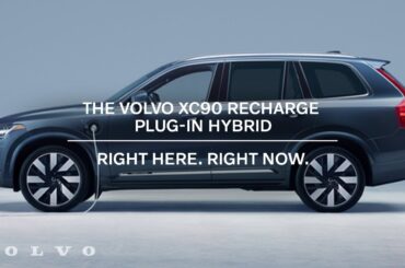 The Volvo XC90 Recharge plug-in hybrid | Right Here. Right Now.