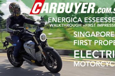 Singapore's first proper electric motorcycle! - 2021 Energica EsseEsse9+ | CarBuyer Singapore