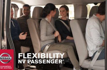 2015 Nissan NV Passenger Van - Seating Flexibility