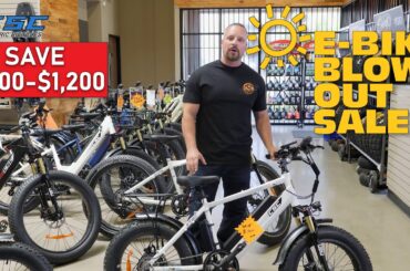 E-Bikes for Everyone at CSC Motorcycles