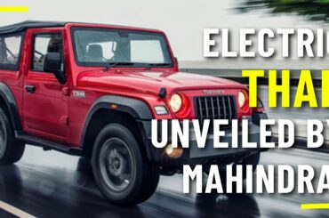 Mahindra's Upcoming Electric THAR Set to Debut - Unveiling the Future @TharMahindra @ElectroWorldev