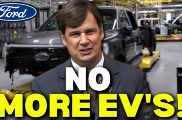 Ford CEO Just Banned EVs! | HUGE News!