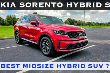2022 Kia Sorento Hybrid S 1.6L - POV Review and Test Drive - Best Hybrid Mid Size SUV In Class ?