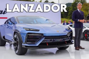 Meet The NEW Electric Lamborghini Lanzador (1360HP!)