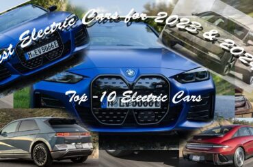 TOP 10 BEST ELECTRIC CARS 2023 & 24 Cutting-Edge Electric Cars:The Pinnacle of Automotive Innovation