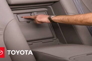 2007 - 2009 Camry How-To: Rear-Seat Pass-Through | Toyota