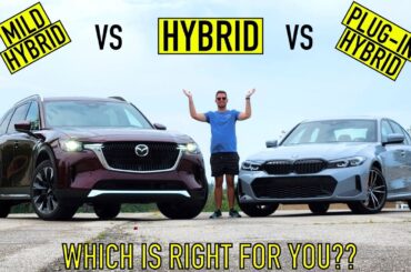 Hybrid vs. Plug-in Hybrid vs. Mild Hybrid: WHAT'S THE DIFFERENCE & Which is Right for You??