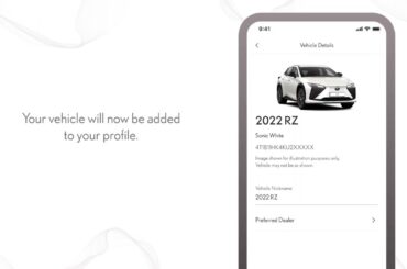 How to connect your Lexus to the Lexus Link+ App using VIN Scanner (new users)