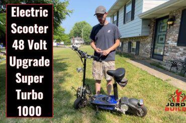 Electric scooter 48 Volt upgrade - Super Turbo 1000 Elite