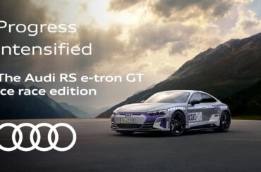 The Audi RS e-tron GT ice race edition | An Audi exclusive special​