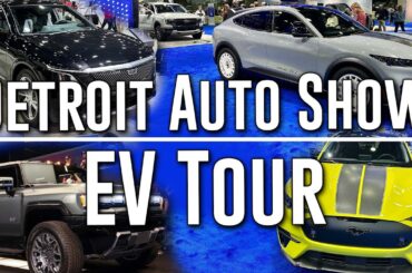 Detroit Auto Show 2023 | All Electric Vehicles Tour