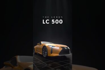The #LexusLC. Not just a car. A meticulously assembled collector's item.