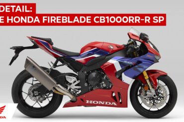 The Honda Fireblade CBR1000RR-R SP