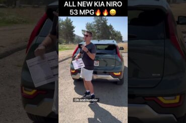 I was surprised by this NEW 2023 Kia Niro... 53MPG?? #shorts #carconfections