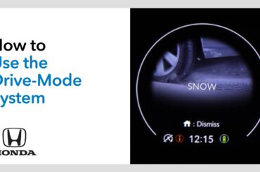 How to Use the Drive-Mode System