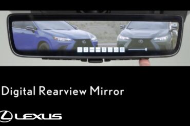 Lexus How-To: Digital Rearview Mirror | Lexus