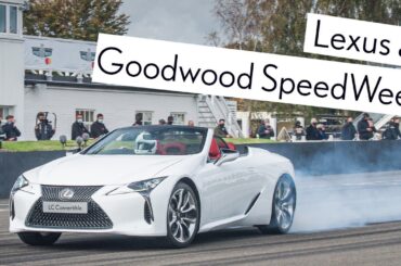 Lexus at Goodwood SpeedWeek 2020