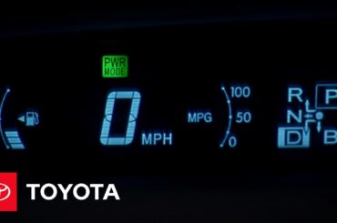2010 Prius How-To: Instrument Panel | Toyota