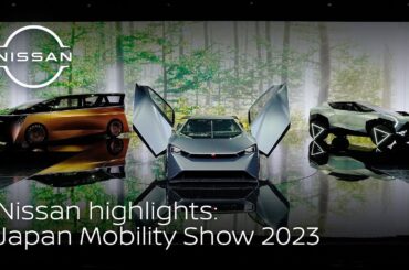 Electrifying excitement from the Japan Mobility Show 2023 | #Nissan