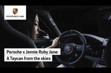 Jennie Ruby Jane’s celestial electric Porsche Taycan