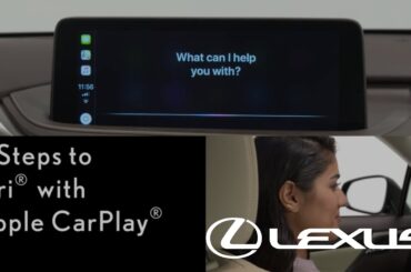 How-To Use Apple Siri (2020 Lexus RX) | Lexus