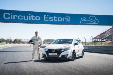 Honda Civic Type R sets new benchmark time at Estoril - Bruno Correia