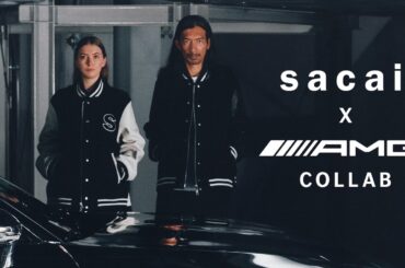 Tradition Fused with Progression: Discover the Sacai x Mercedes-AMG Capsule Collection and GT Wrap