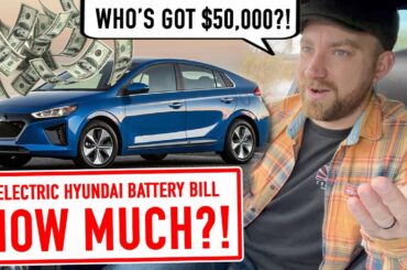 Electric Car Owner SHOCKED by Battery Cost. Scraps car instead!