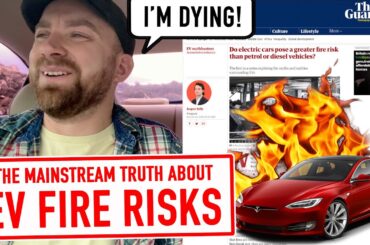 The Truth about EV vs ICE Fire Risks. Apparently.