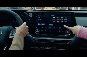 Lexus TX | Interface