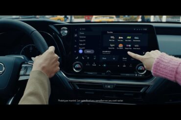 Lexus TX | Interface