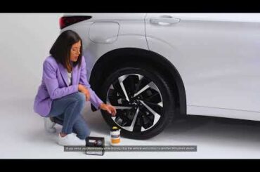 How to Fix a Flat Tire on the 2024 Mitsubishi Outlander & Plug-in Hybrid with the Tire Repair Kit