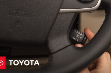 2014.5 Camry: Cómo Usar: El Control de Velocidad de Crucero | 2014.5 Camry | Toyota