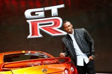 Usain Bolt Meets the 2017 Nissan GT R in New York