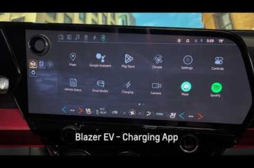 2024 Chevy Blazer EV: Education – Charging App  | Chevrolet