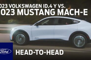 2023 Shopper Mustang Mach-E vs. Volkswagen ID.4 | Head to Head | Ford